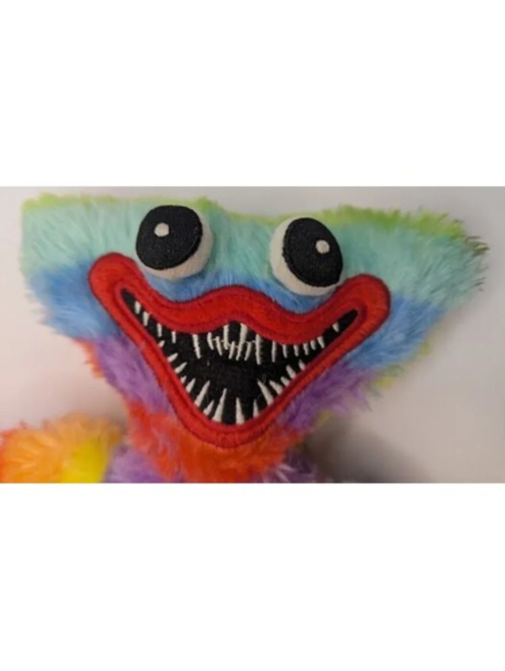 Poppy Playtime Rainbow Huggy Wuggy Plush Toy 16-inch Monster Pastel Stuffed Doll